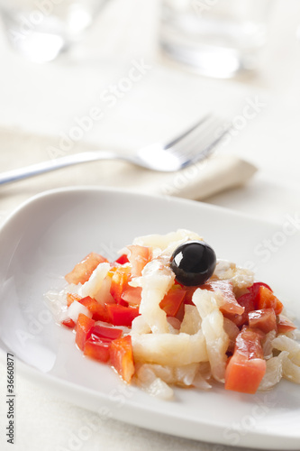 Photo: Codfish salad Codfish salad