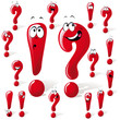 Vektor: question exclamation mark question exclamation mark