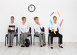 Photo: Employees with special skills wanted - job interview candidates Employees with special skills wanted - job interview candidates