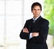Handsome businessman portrait