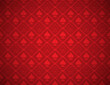 Vector Poker Red Background