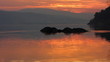 Sunset on river. Sunset on river.