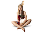 girl with the guitar