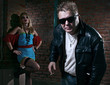 Foto: pimp and a prostitute pimp and a prostitute