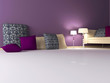 elegance interior design of modern living room