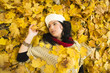 Autumn woman portrai