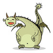 Cartoon dragon (colored) Cartoon dragon (colored)