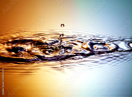 Photo: Wassertropfen stimmungsvoll Wassertropfen stimmungsvoll