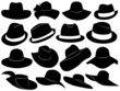 Hats illustration Hats illustration