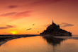 Mont Saint Michel, France