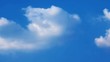 Time Lapse clouds passing from left to right
