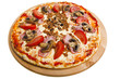 pizza with ham