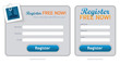 Clean Registration Form Clean Registration Form