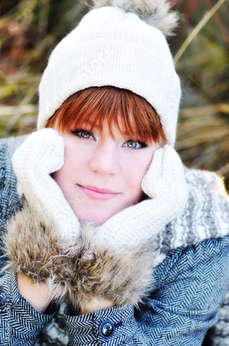 Photo: girl in fall time girl in fall time