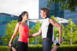 Urban sports - fitness in the city