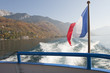 Sur le lac d'Annecy