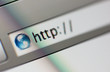 Internet address, computer screen