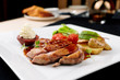 Roasted duck