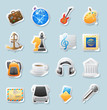 Sticker icons for entertainment Sticker icons for entertainment