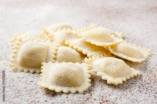 Photo: Making homemade ravioli Making homemade ravioli