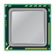 The modern multi core   processor CPU computer