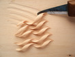 wood shavings