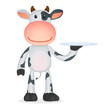 funny cartoon cow