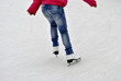 People ice skating