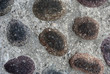 cobblestone paving