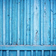 Blue fence