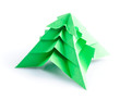 origami fir tree