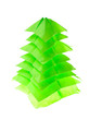 origami fir tree