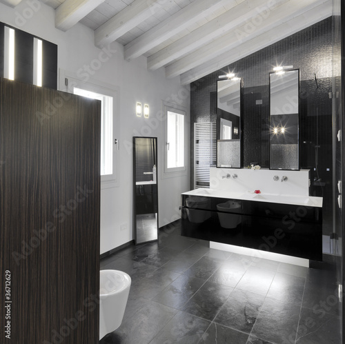 Photo: bagno moderno nel sottotetto bagno moderno nel sottotetto