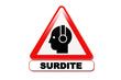 Triangle danger surdité