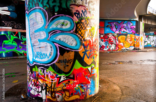 Photo: Graffitti Wall Graffitti Wall