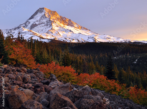 Photo: Mount-Hood-Autumn-Sunset Mount-Hood-Autumn-Sunset