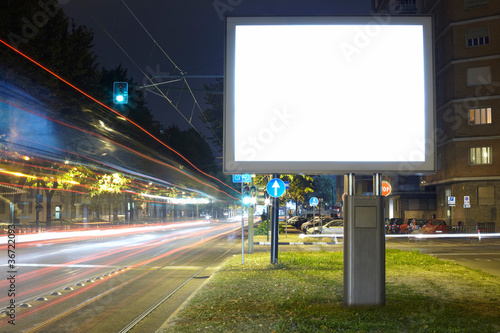 Photo: Advertising billboard Advertising billboard
