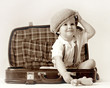The suitcase boy