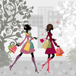 beautiful woman shopping beautiful woman shopping