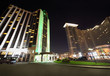 modern building at night