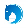 Horse symbol vector