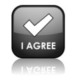 "I AGREE" Web Button (accept contract ok terms and conditions)