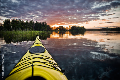 Photo: Canoeing Canoeing