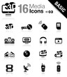 Basic - Media Icons