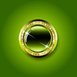 Green luxury icon
