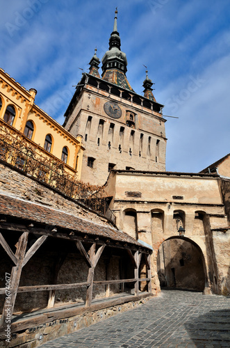 Foto: Sighisoara, Clock Tower, saxon landmark of Transylvania Sighisoara, Clock Tower, saxon landmark of Transylvania