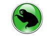 Bouton rond paresseux