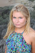 Blonde young woman