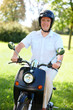 Man riding