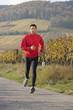 Young man jogging